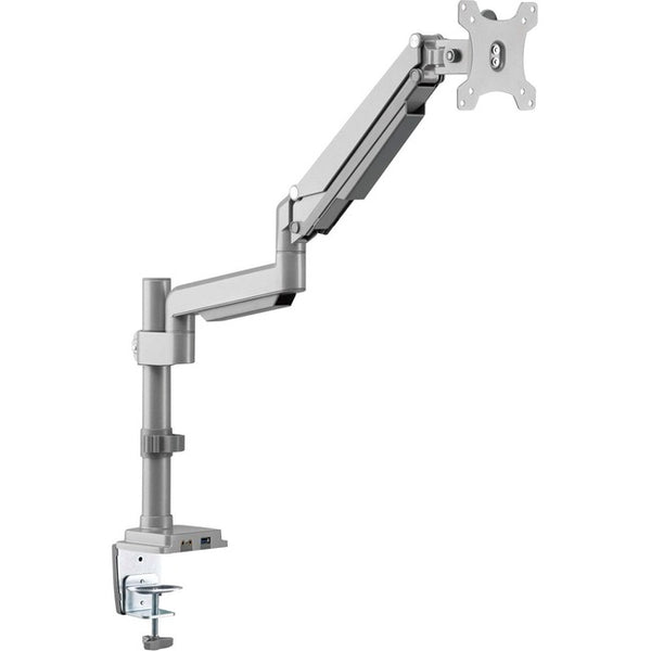 Tripp Lite Display Monitor TV Desk Mount Flex Arm Clamp USB & Audio 17"-32"