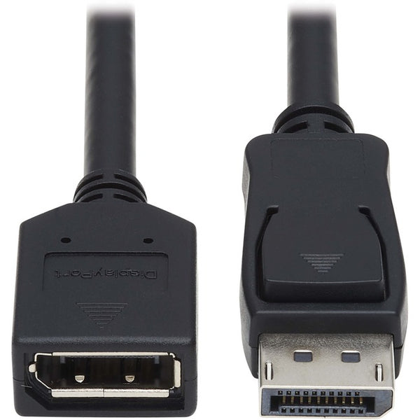 Tripp Lite DisplayPort Extension Cable 4K w/ Latches HDCP 2.2 M/F 10ft 10'