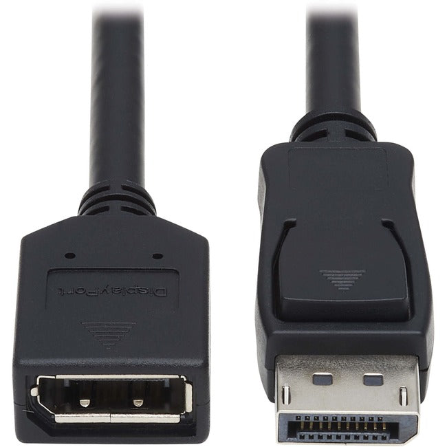 Tripp Lite DisplayPort Extension Cable 4K w/ Latches HDCP 2.2 M/F 10ft 10'