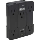 Tripp Lite Safe-IT Surge Protector 5-Outlet USB-A/USB C 5-15P Antimicrobial