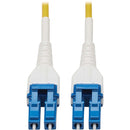 Tripp Lite Fiber Cable 100G SMF Duplex 9/125 OS2 LC/LC Armored Yellow 50M