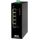 Tripp Lite Ethernet Switch Unmanaged 5-Port PoE+ 30W 10/100/1000 Mbps DIN