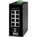 Tripp Lite Ethernet Switch Unmanaged 8Port Industrial DIN Mount 10/100 Mbps