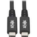 Tripp Lite USB4 40Gbps Cable (M/M)-USB-C, 8K 60 Hz, 100W PD Charging, Black, 31 in.(0.8 m)