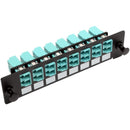 Tripp Lite Toolless Pass-Through Fiber Patch Panel MMF/SMF 8 LC Connectors