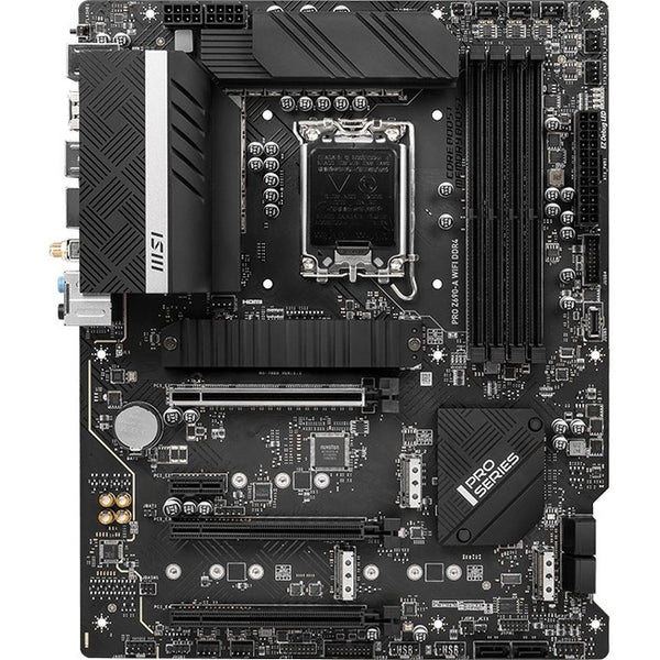 MSI Z690-A WIFI DDR4 Desktop Motherboard - Intel Chipset - Socket LGA-1700 - Intel Optane Memory Ready - ATX