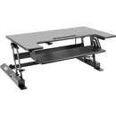 Tripp Lite Sit Stand Desktop Workstation Adjustable Standing Desk 36 x 22 in.