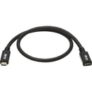 Tripp Lite U421-006 USB-C Extension Cable, M/F, Black, 6 ft. (1.8 m)
