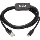 Tripp Lite U209-006-RJ45XC USB-C to RJ45 Serial Rollover Cable, M/M, 6 ft. (1.8 m)