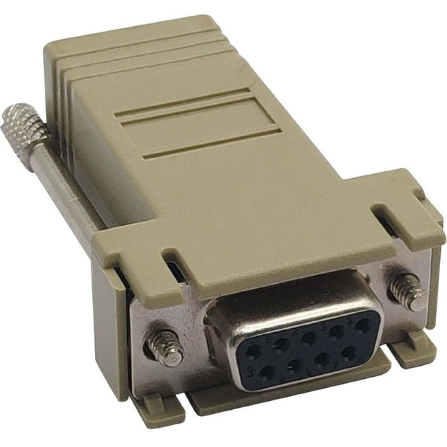 Tripp Lite Modular Serial Adapter Ethernet to Console Server RJ45-F/DB9-F