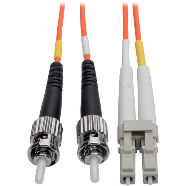 Tripp Lite 3M Duplex Multimode 62.5/125 Fiber Optic Patch Cable LC/ST 10' 10ft 3 Meter