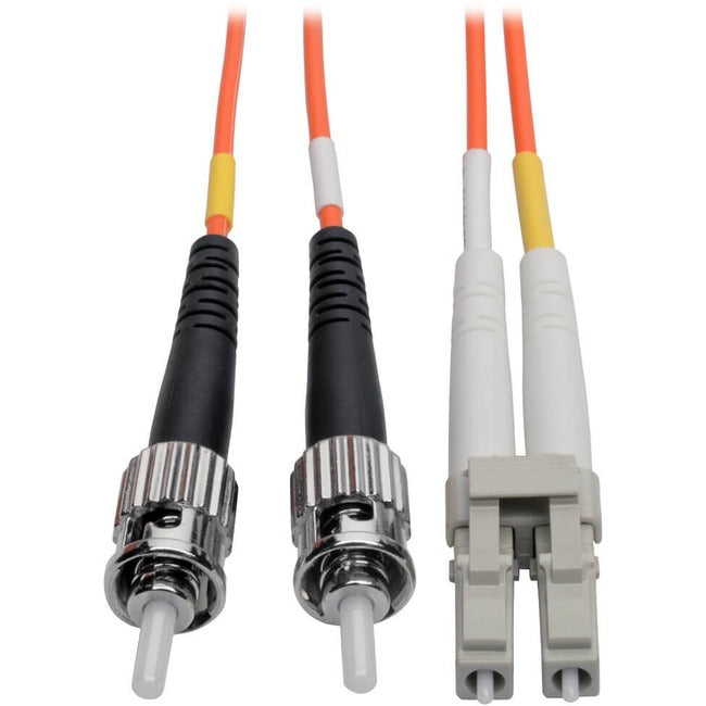 Tripp Lite 3M Duplex Multimode 62.5/125 Fiber Optic Patch Cable LC/ST 10' 10ft 3 Meter