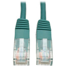 Tripp Lite 1ft Cat5e / Cat5 350MHz Molded Patch Cable RJ45 M/M Green 1'