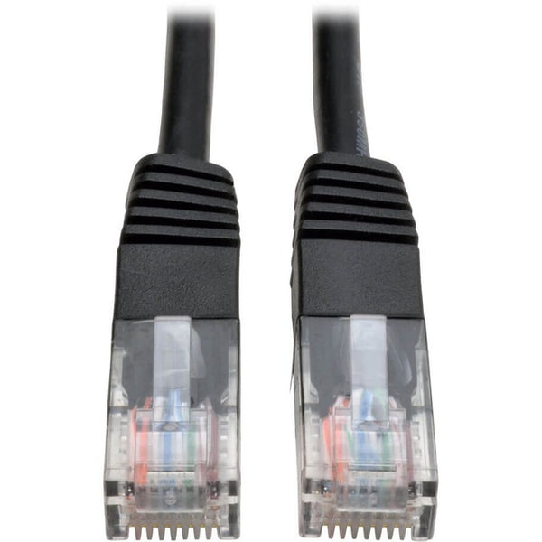 Tripp Lite 6ft Cat5e / Cat5 350MHz Molded Patch Cable RJ45 M/M Black 6'