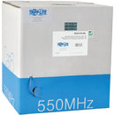 Tripp Lite 1000ft Cat6 550MHz Gigabit Bulk Solid PVC CMR Cable Blue 1000'
