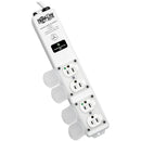 Tripp Lite Safe-IT Surge Protector Power Strip Medical Hospital Antimicrobial Metal 4 Outlet 15' Cord