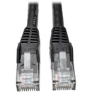 Tripp Lite 25ft Cat6 Gigabit Snagless Molded Patch Cable RJ45 M/M Black 25'