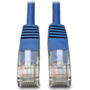 Tripp Lite 1ft Cat5e / Cat5 350MHz Molded Patch Cable RJ45 M/M Blue 1'