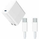 4XEM 65W 10FT USB-C to USB-C Laptop GaN Charging Kit - White
