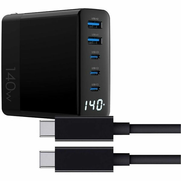 4XEM 140W 10FT USB-C to USB-C Laptop GaN Charging Kit