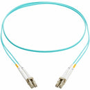 Eaton Tripp Lite Series 10Gb Duplex Multimode 50/125 OM3 OFNP Fiber Patch Cable (LC/LC) - Aqua, 1 m (3.3 ft.), TAA