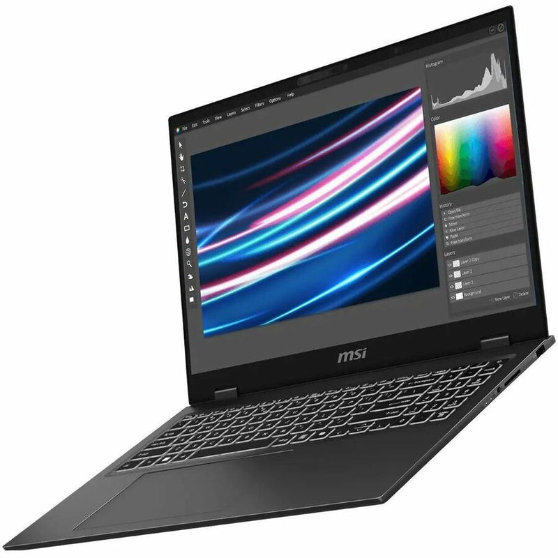 MSI Prestige 16 AI Evo B1MG Prestige 16 AI Evo B1MG-048US 16" Notebook - QHD+ - Intel Core Ultra 9 185H - Intel Evo Platform - 32 GB - 2 TB SSD - Stellar Gray