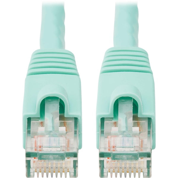 Tripp Lite 25ft Augmented Cat6 Cat6a Snagless 10G Patch Cable RJ45 Aqua 25'