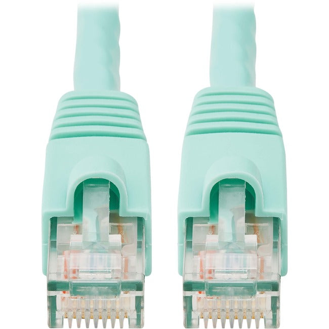 Tripp Lite 25ft Augmented Cat6 Cat6a Snagless 10G Patch Cable RJ45 Aqua 25'