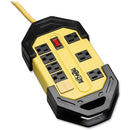 Tripp Lite Safety Power Strip w/ 8 out GFCI Plug OSHA Yellow 12' Cord