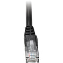 Tripp Lite 2ft Cat6 Gigabit Snagless Molded Patch Cable RJ45 M/M Black 2'