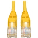 Tripp Lite 50ft Cat5e Cat5 Snagless Molded Patch Cable RJ45 M/M Yellow 50'