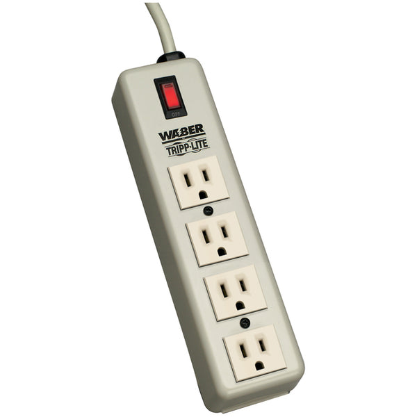 Tripp Lite Waber Industrial Power Strip 4 outlets 6' Cord 5-15P