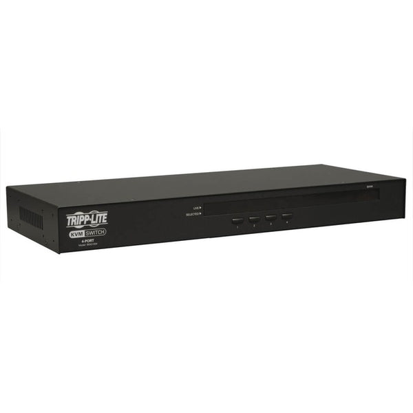 Tripp Lite 4-Port Rackmount USB / PS2 KVM Switch w/ On-Screen Display 1U
