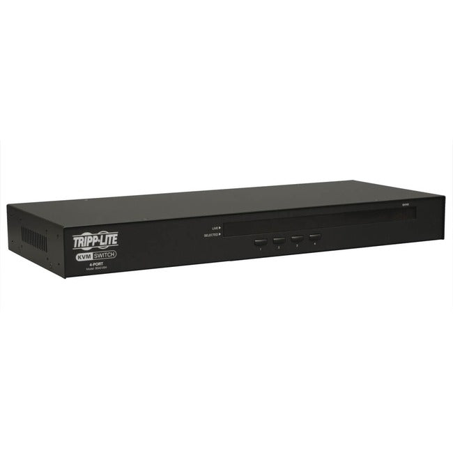 Tripp Lite 4-Port Rackmount USB / PS2 KVM Switch w/ On-Screen Display 1U