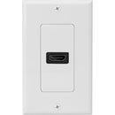 4XEM Single Outlet Female High Speed HDMI Wall Plate with 3D support