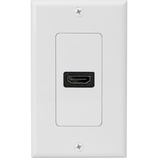 4XEM Single Outlet Female High Speed HDMI Wall Plate with 3D support