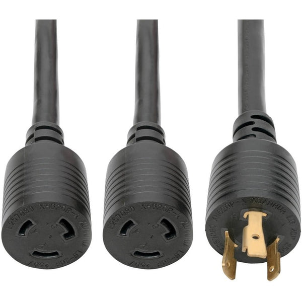Tripp Lite Heavy-Duty Power Cord Y Splitter Cable for PDU and UPS