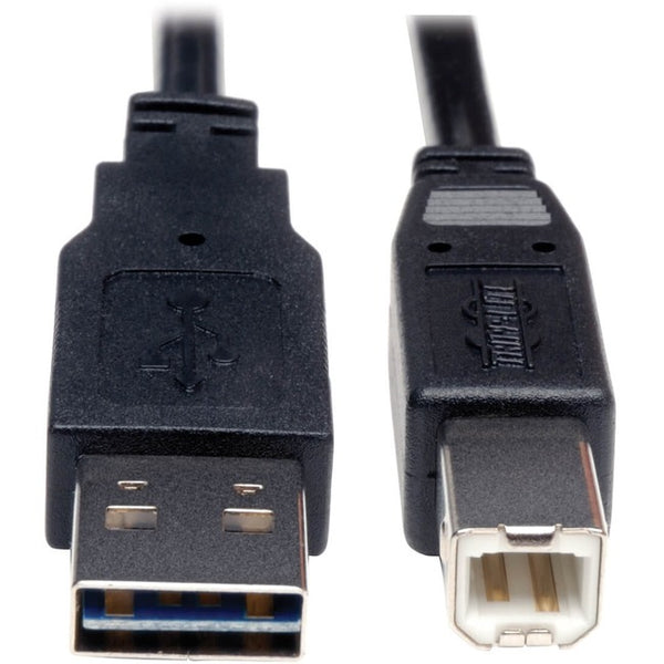 Tripp Lite 10ft USB 2.0 High Speed Cable Reverisble A to B M/M