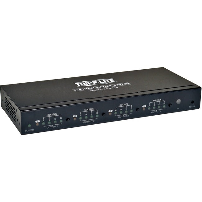 Tripp Lite 4x4 HDMI Matrix Video Switch Splitter with Audio and RS232 TAA
