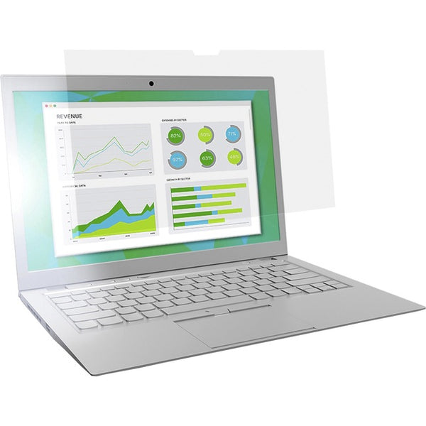3M Anti-Glare Filter for 15.6in Laptop, 16:9, AG156W9B Clear, Matte