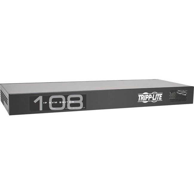 Tripp Lite 8-Port IP Cat5 KVM Switch Compact 1+1 User Rackmount