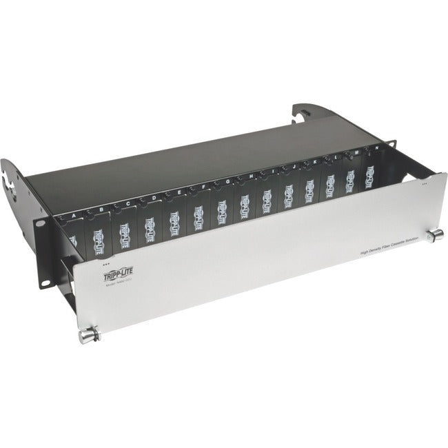 Tripp Lite High Density Rackmount Fiber Enclosure Panel 14 Cassette 2URM