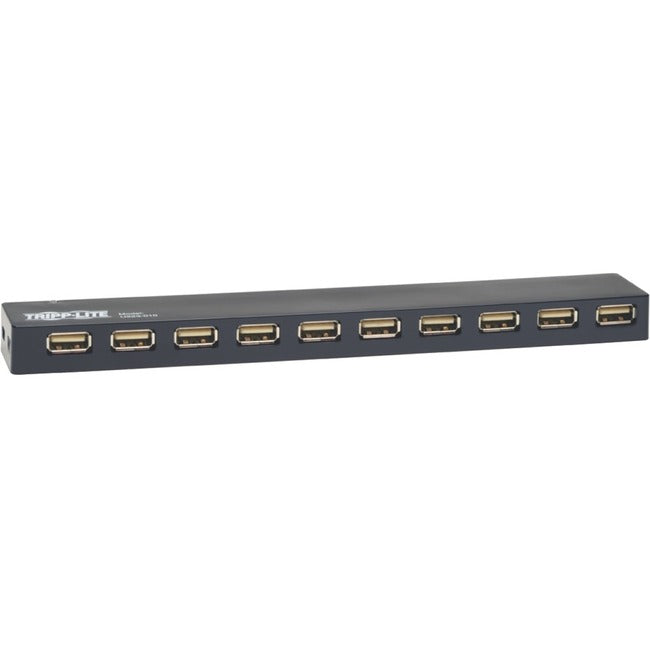 Tripp Lite 10-Port USB 2.0 Mobile Hi-Speed Hub Notebook Laptop Bus Power AC