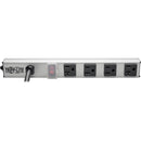 Tripp Lite Power Strip 120V 2 5-15R; 2 5-20R 15' Cord 12 Inch Length Metal