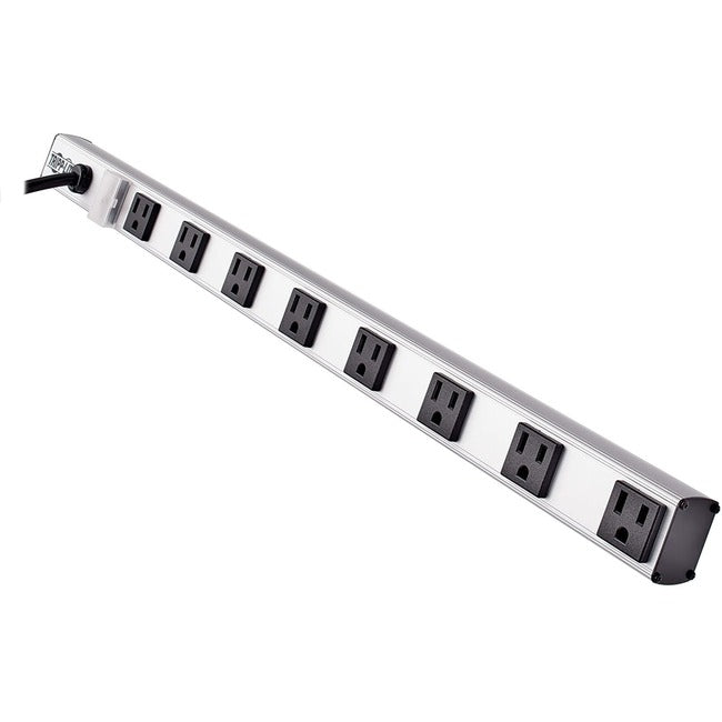 Tripp Lite Power Strip 120V Right Angle 5-15R 8 Outlet 15' Cord 24" Length
