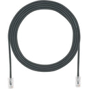 Panduit Corp 8in Cat6a Cbl 28awg Utp Patch Cord Blk