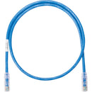 Panduit Corp 1ft Cat6 Utp Nk Cop Patch Cord Cbl Blue