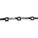 Chief Manufacturing Triple Monitor Pole Clamp Black