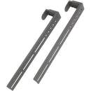 Chief Manufacturing Cube System Adapter - Black - Adjusts To Cube Wall Depths Up To 3.81in (97 Mm)