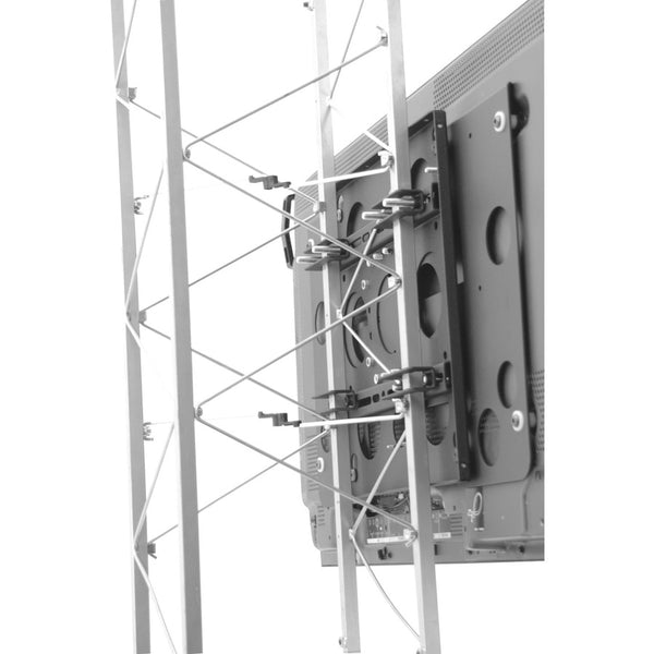 Chief Manufacturing Flat Panel Fixed Truss & Pole Mount - Black